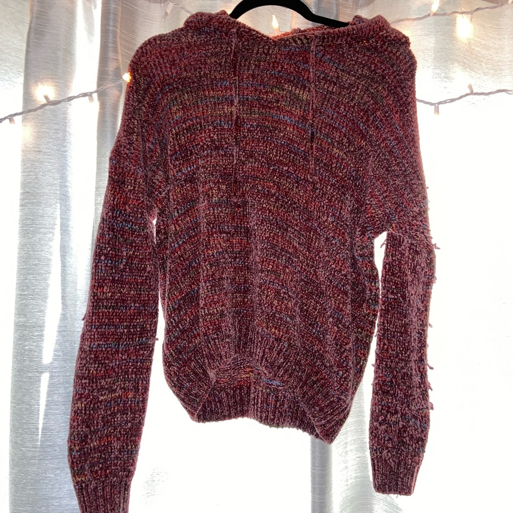 Multicolor sweater hoodie